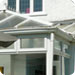 P shaped conservatory