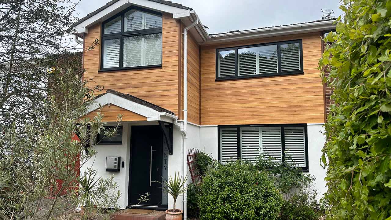 Aluminium windows and cladding by Warmerhouse