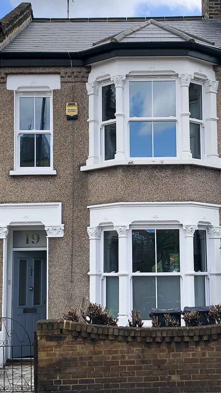 uPVC sliding sash windows by Warmerhouse
