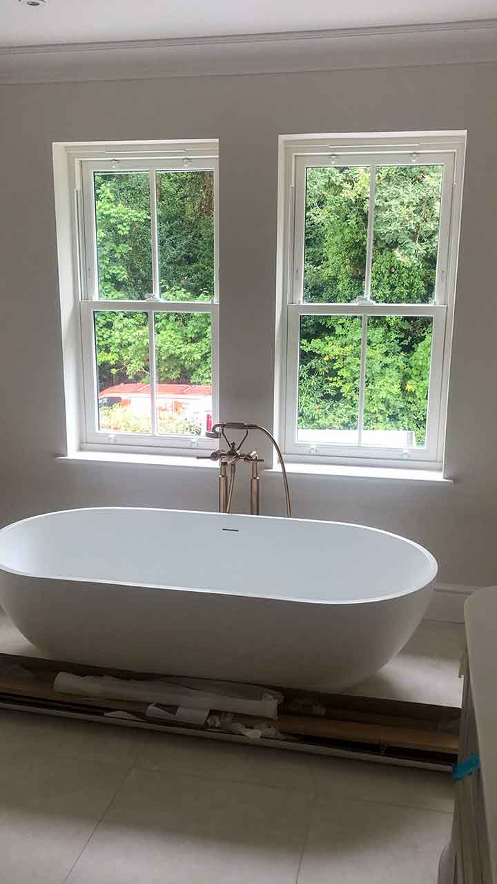 uPVC sliding sash windows by Warmerhouse
