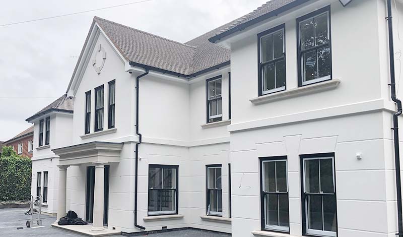 uPVC sliding sash windows by Warmerhouse